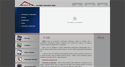 Desktop Screenshot of mafex.sk